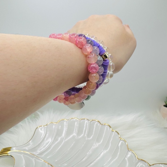 Pochacco beaded Arm Candy  Bracelet - Picture 6 of 7